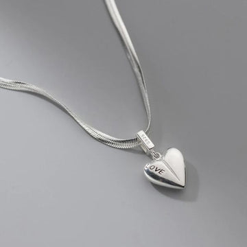 Collar Corazón Amor Eterno – Sentimiento Puro | Véra